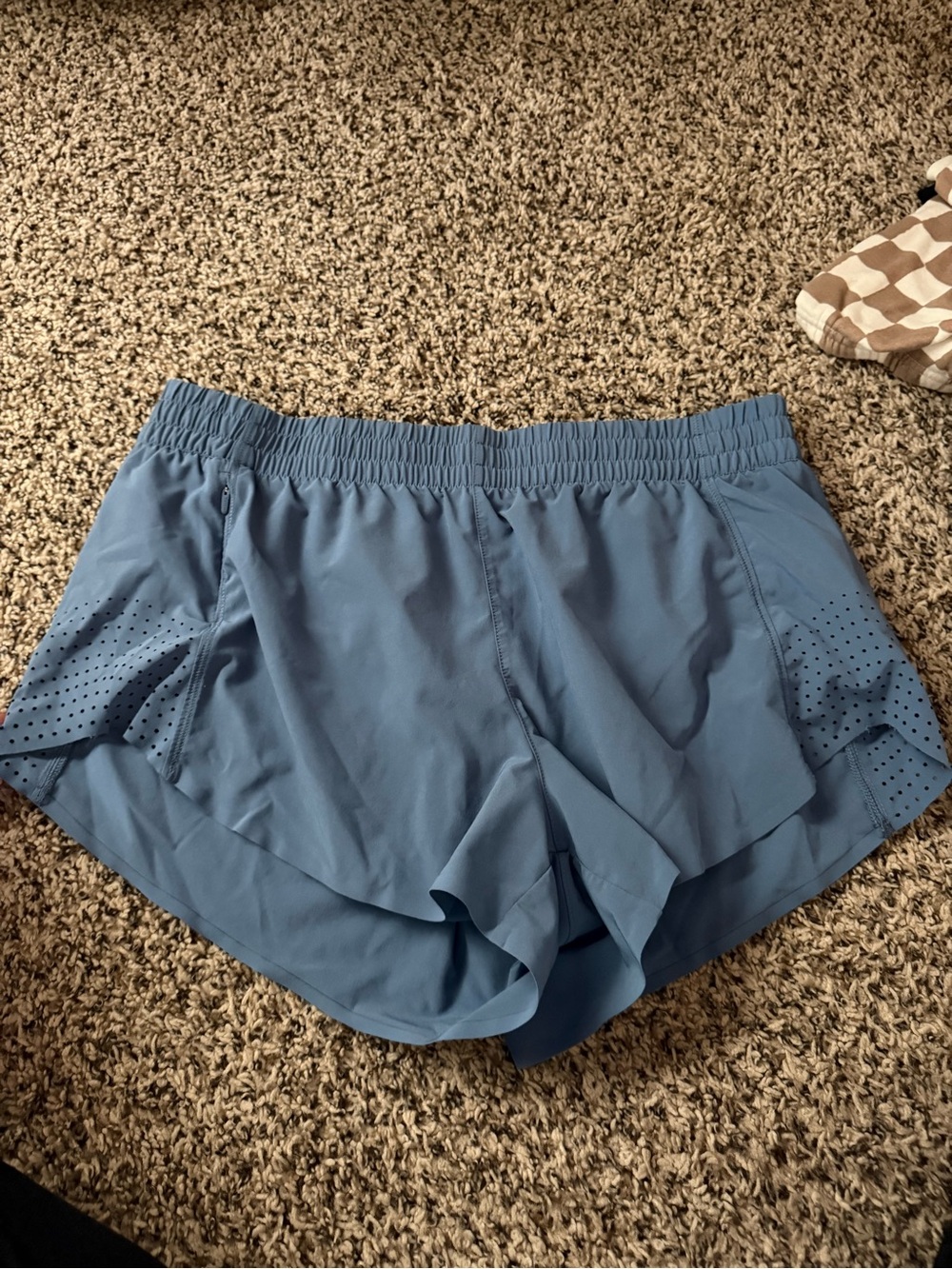 Athleta Sky Blue Women's Athletic Running Shorts